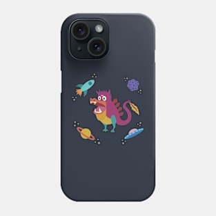 Whimsical Space Creature Phone Case