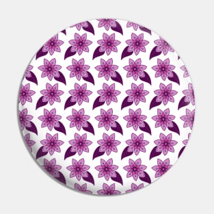 Pink Tropical Flowers | Exotic Flowers | Floral Pattern Pin