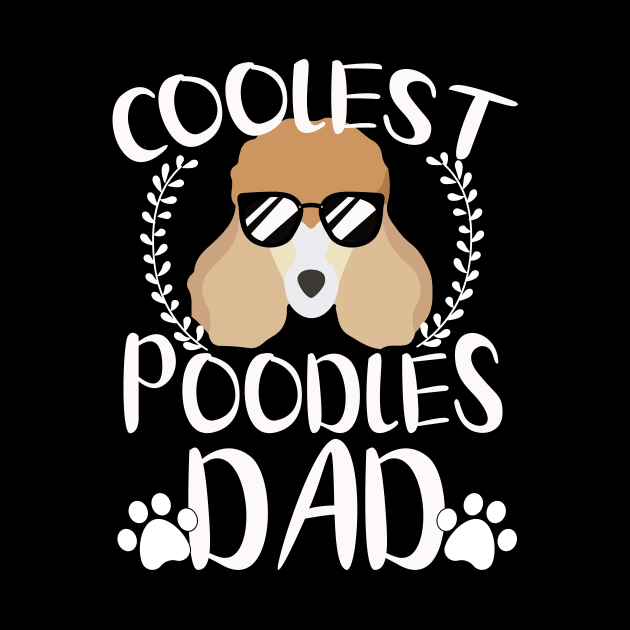 Glasses Coolest Poodles Dog Dad by mlleradrian