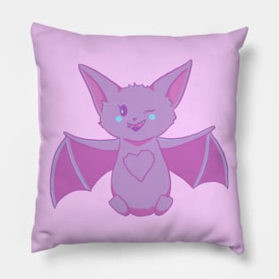 Purple Bat Pillow