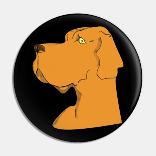 Great Dane design Pin