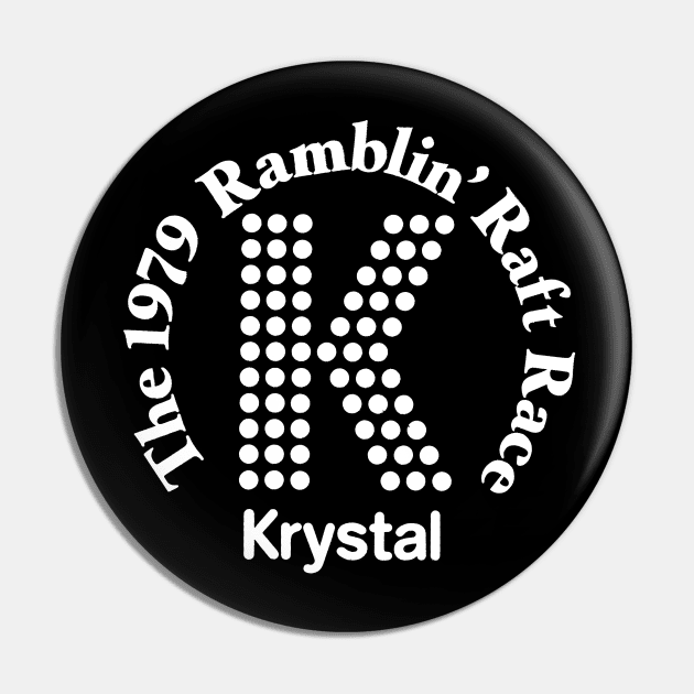 1979 Ramblin' Raft Race Atlanta - Krystal Pin by RetroZest