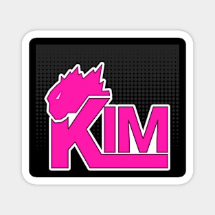 Kaiju Kim Logo (Text) Magnet