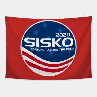 Sisko 2020 Parody Campaign Sticker Tapestry