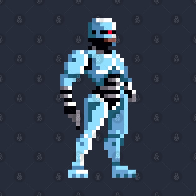 Robocop Pixel Art by LAckas