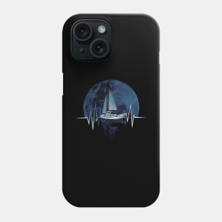 Sailing heartbeat Phone Case