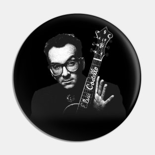 Elvis Costello - Vintage Pin