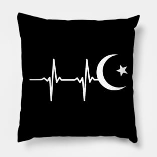 Ramazan Bayram Muslim Heartbeats Pillow