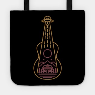 Alien Guitar Tote