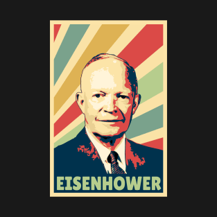 Dwight D. Eisenhower Vintage Colors T-Shirt