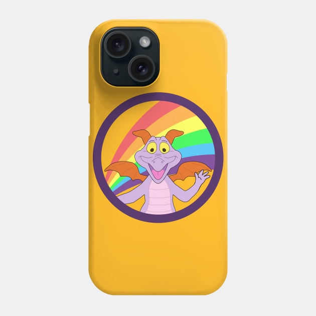 Rainbow Figment Phone Case by MushuSupplyCo