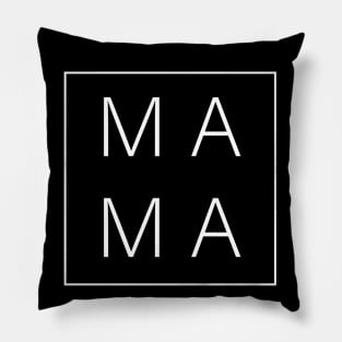 mama minimalistic top gift for best mom Pillow