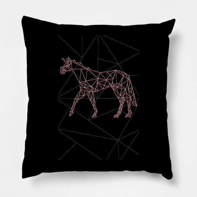 Wired Unicorn V02 Pillow by Thatssounicorny