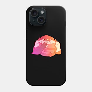 Tricolor Raphie Phone Case