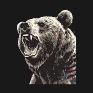 Snow’s Toll On Grizzly Bear T-Shirt