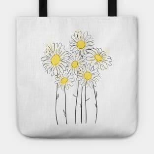 Daisy Flower Tote