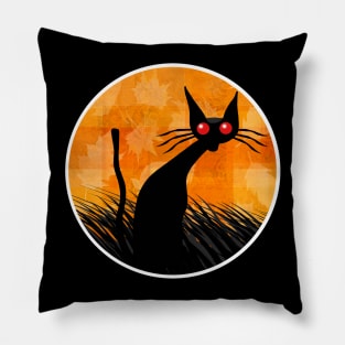 The Witches' Cat Pillow