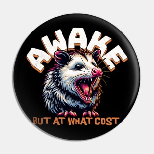 Funny Possum Pin