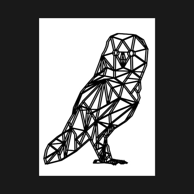 Geometric Animals : Owl by Wear A Tee Shirt 