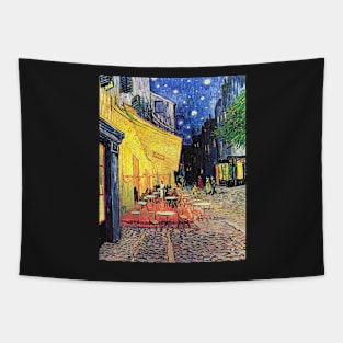 Cafe Terrace at Night by Van Gogh Tapestry