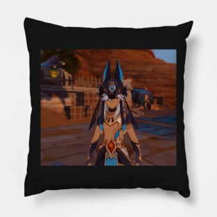 Cyno in the desert Pillow