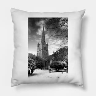 St John the Baptist Church Burford Cotswolds Pillow