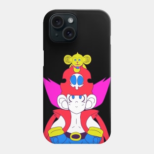 zakc with wiki on top 80s ver without tone Phone Case