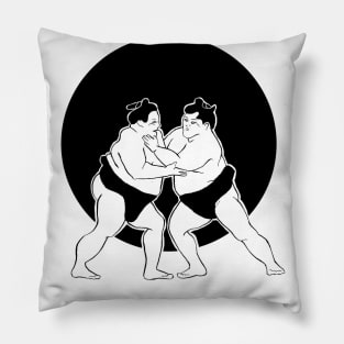 Sumo Wrestling Pillow