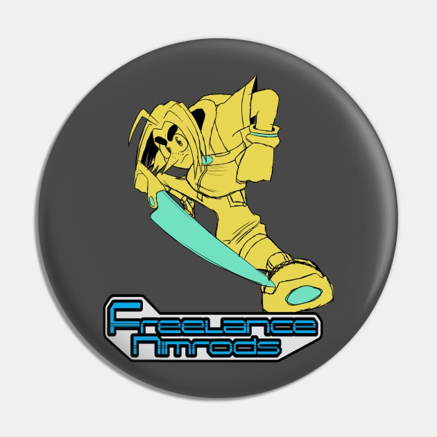 Freelance Nimrods OFFICIAL SHIRT Pin by JorGoGo