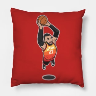 Rudy Gobert Cartoon Style Pillow