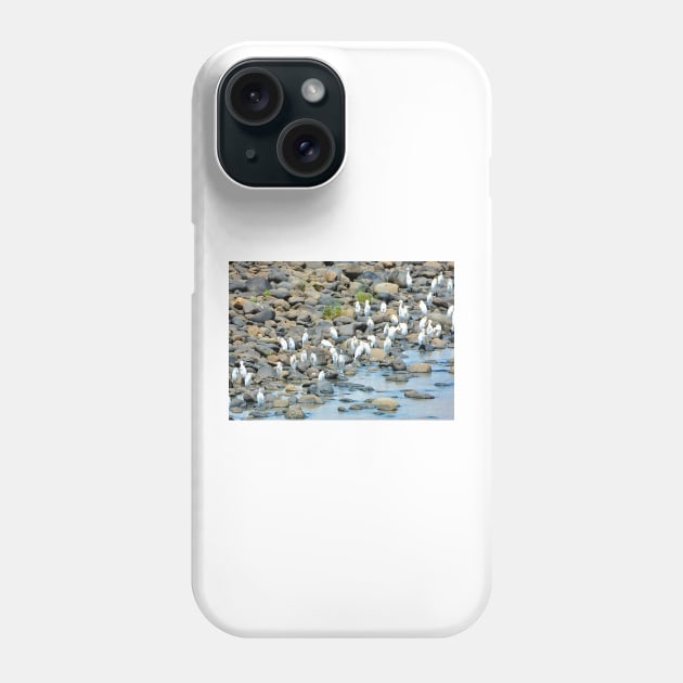 Duck at river side-Nature Phone Case by NP-Pedia