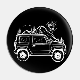 Let’s Go Off-road Pin