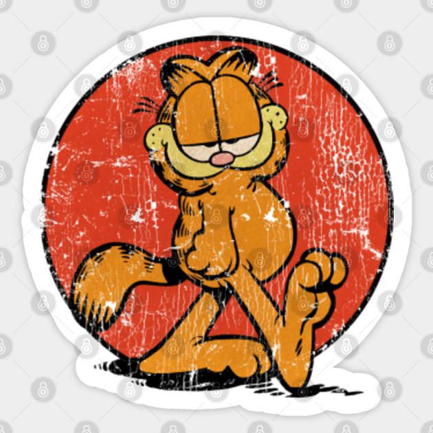 Vintage Garfield - Garfield - Sticker