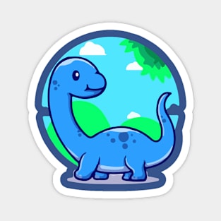 baby dinosaur desing for kids Magnet