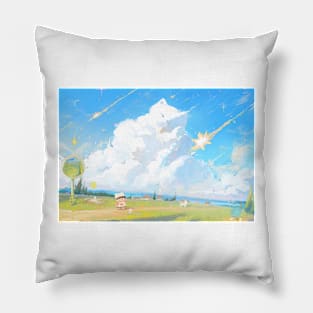 Bunny Hometown Pillow