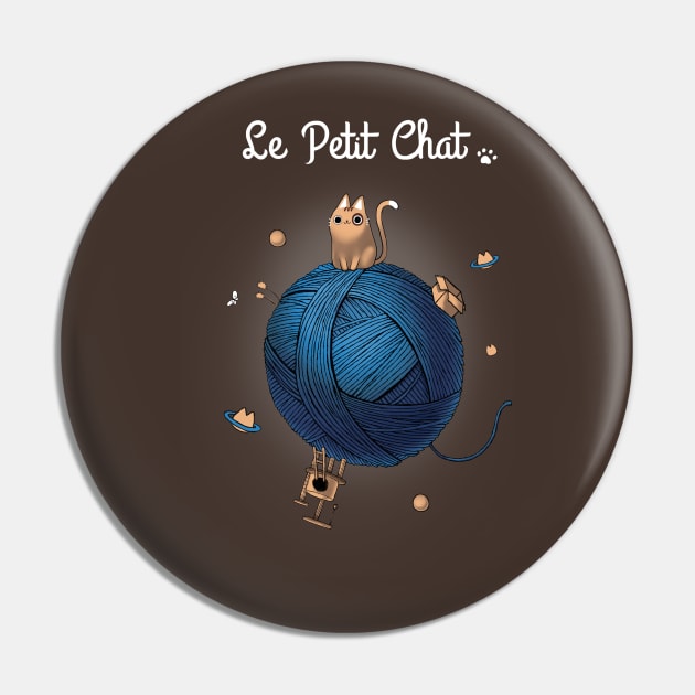 Le Petit Chat - Cute Kitty Parody - Cat in a Box Pin by BlancaVidal