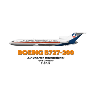 Boeing B727-200 - Air Charter International "Old Colours" T-Shirt