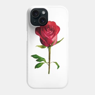 Red rose Phone Case