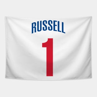 DeAngelo Russell Jersey Poster Tapestry