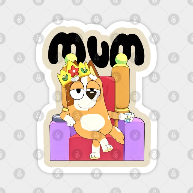 Queen Mum ( Best Seller) Magnet by 96rainb0ws