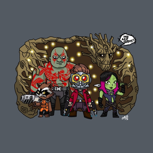 We Are Groot! by Oliverbanksart