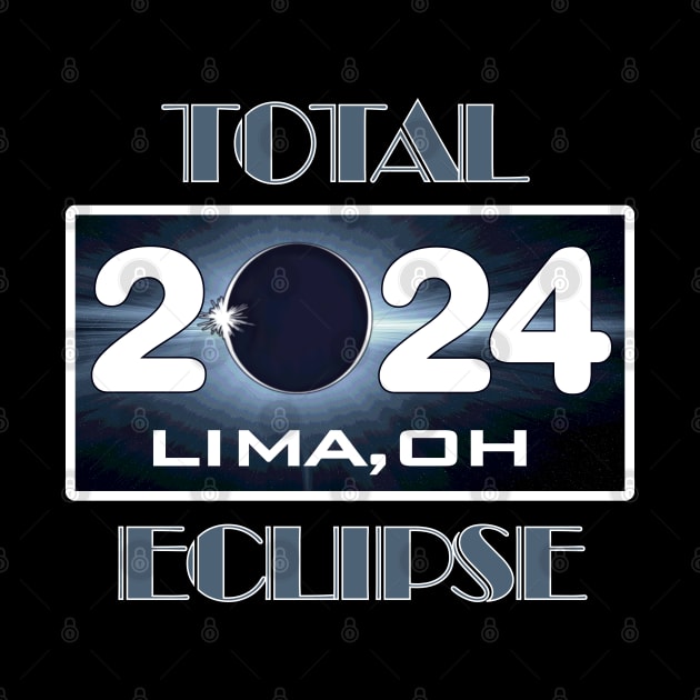 Eclipse Lima OH Total Solar Eclipse April 2024 Totality by DesignFunk