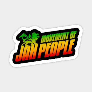 Movement of Jah People Lion of Judah Rasta Colors Reggae Magnet