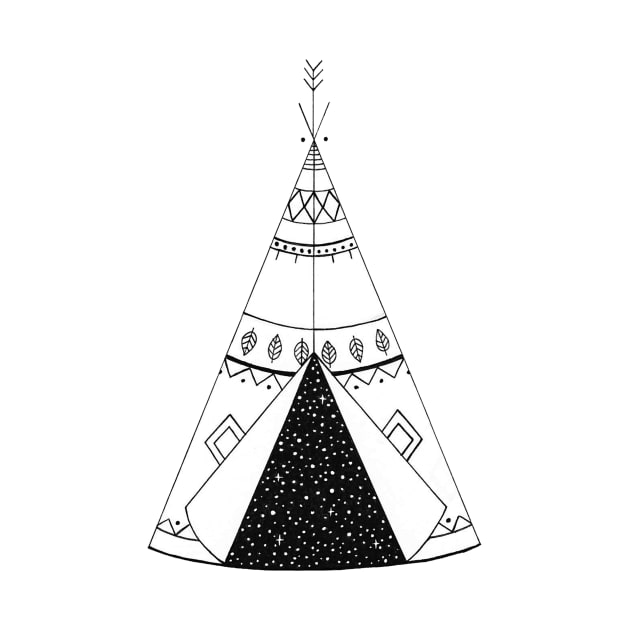 Teepee Galaxy by CatherineBuggins