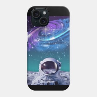 Spaceman Nebula Phone Case