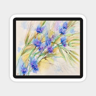 Cornflower Fields Magnet