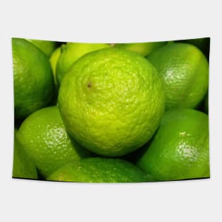 Zesty Limes - Vectorized Photographic Image Tapestry