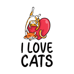 I Love Cats T-Shirt