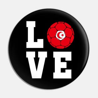 Tunisia Football Pin