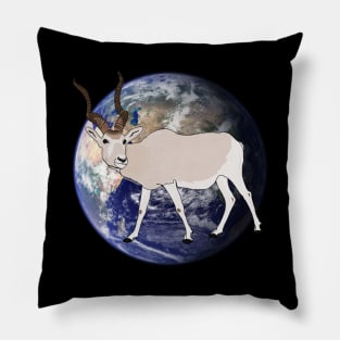 Fabulous planet of diversity : ADDAX Pillow